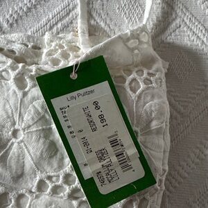 Lilly Pulitzer Ivory Floral Lace Intimate